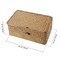 1 Basket with Lids: Seagrass Storage Woven Basket Straw Desktop Rattan 9 inch Hand- Woven Storage Basket Bins Container Organizer for Shelf Desktop Home Decor
